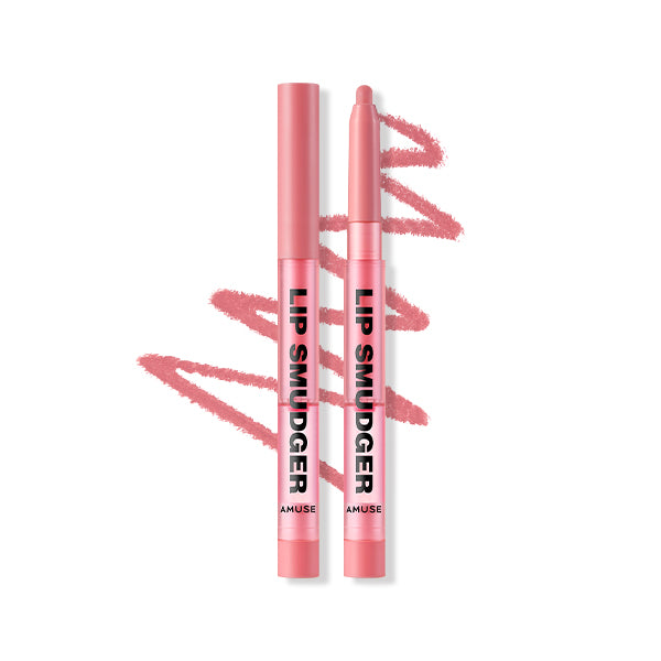 AMUSE Lip Smudger 04 Hippie Girl — exact pencil shown capped and open.