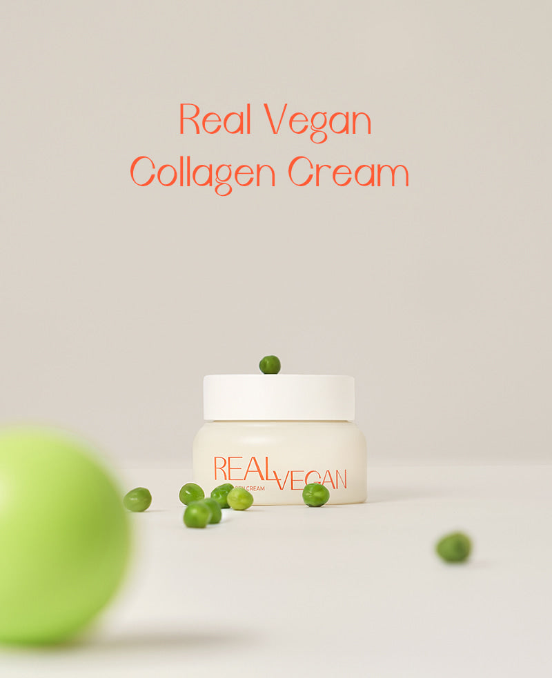 KLAVUU Real Vegan Collagen Cream 50ml, original product view.