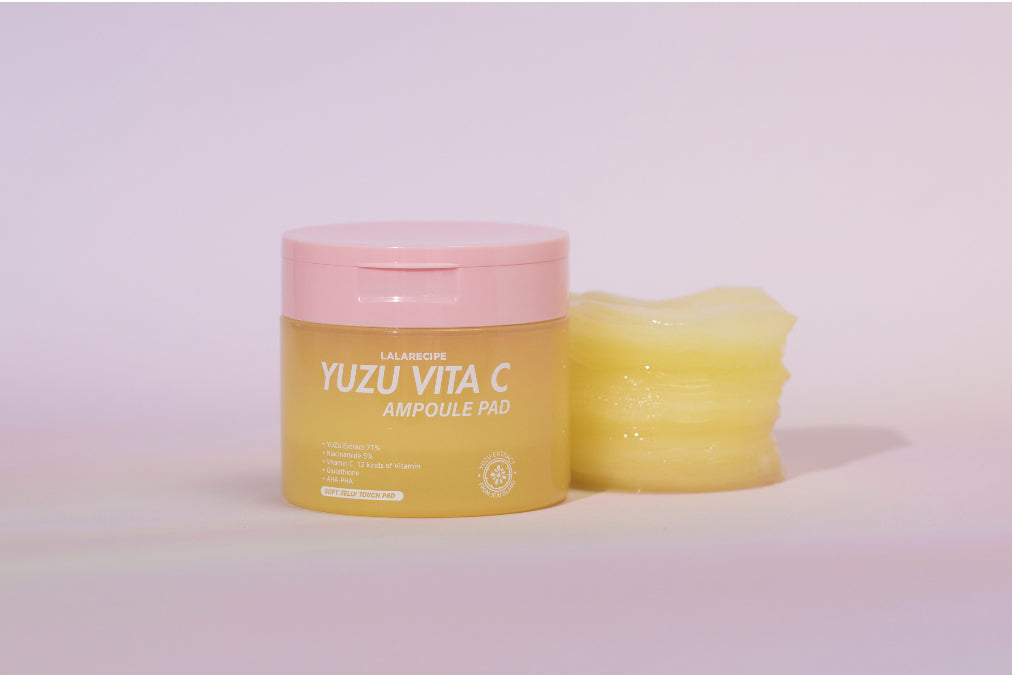 LALARECIPE - Yuzu Vita C Ampoule Pad