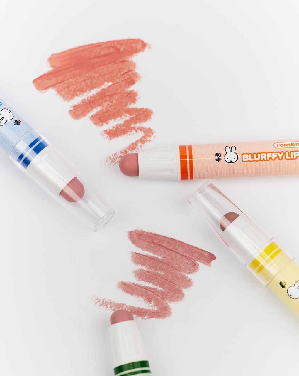 rom&nd X Miffy - Blurffy Lip Crayon