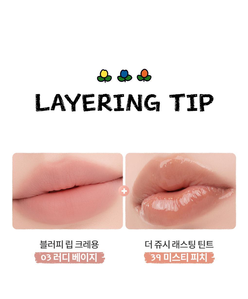 rom&nd X Miffy - Blurffy Lip Crayon