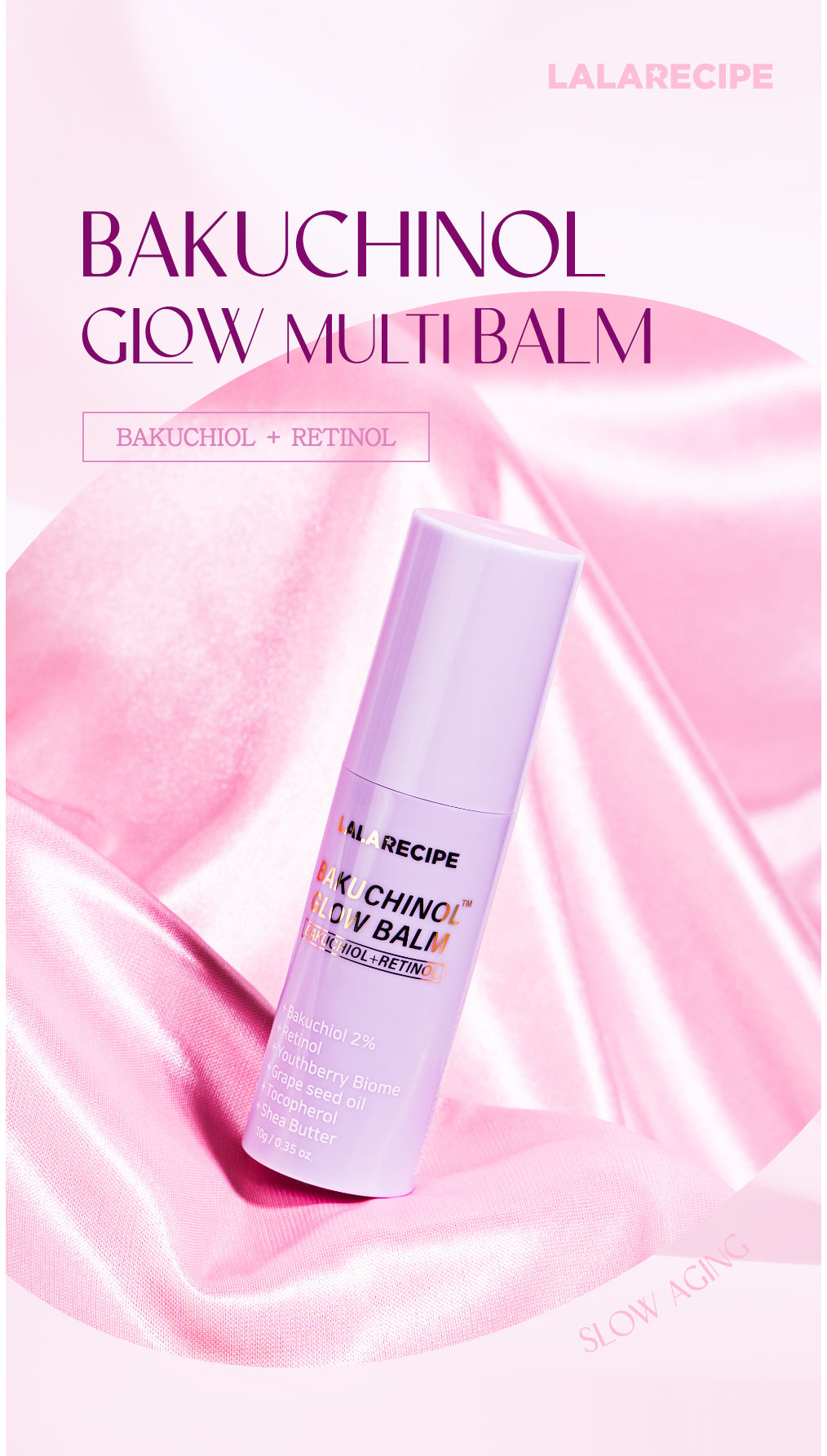 LALARECIPE - Bakuchiol Glow Balm
