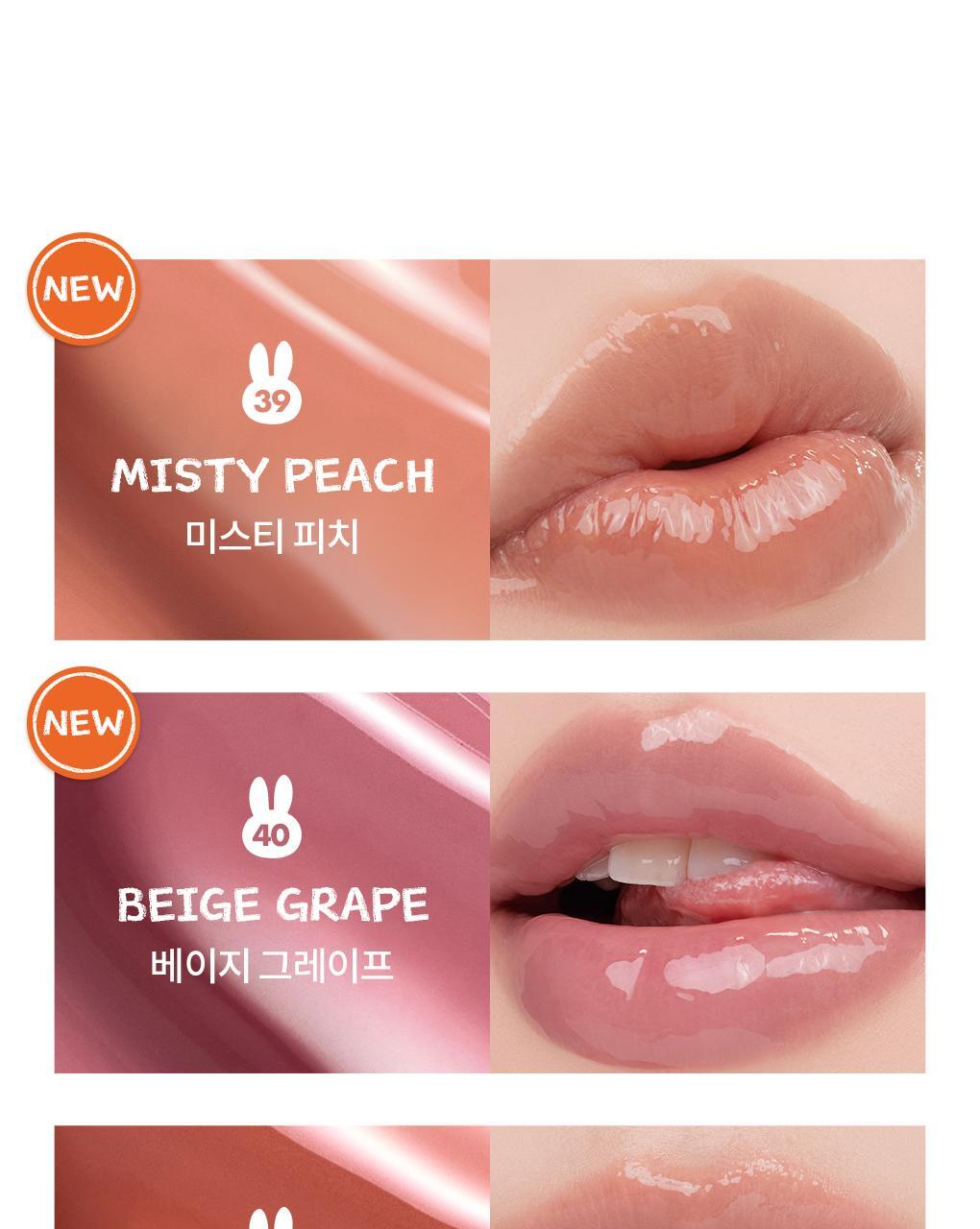 rom&nd X Miffy - The Juicy Lasting Tint