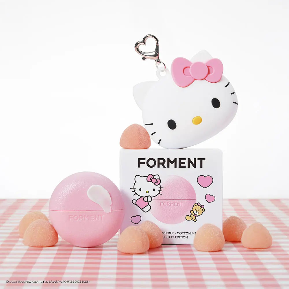 FORMENT X Hello Kitty - Forment Solid Perfume Pebble + Keyring