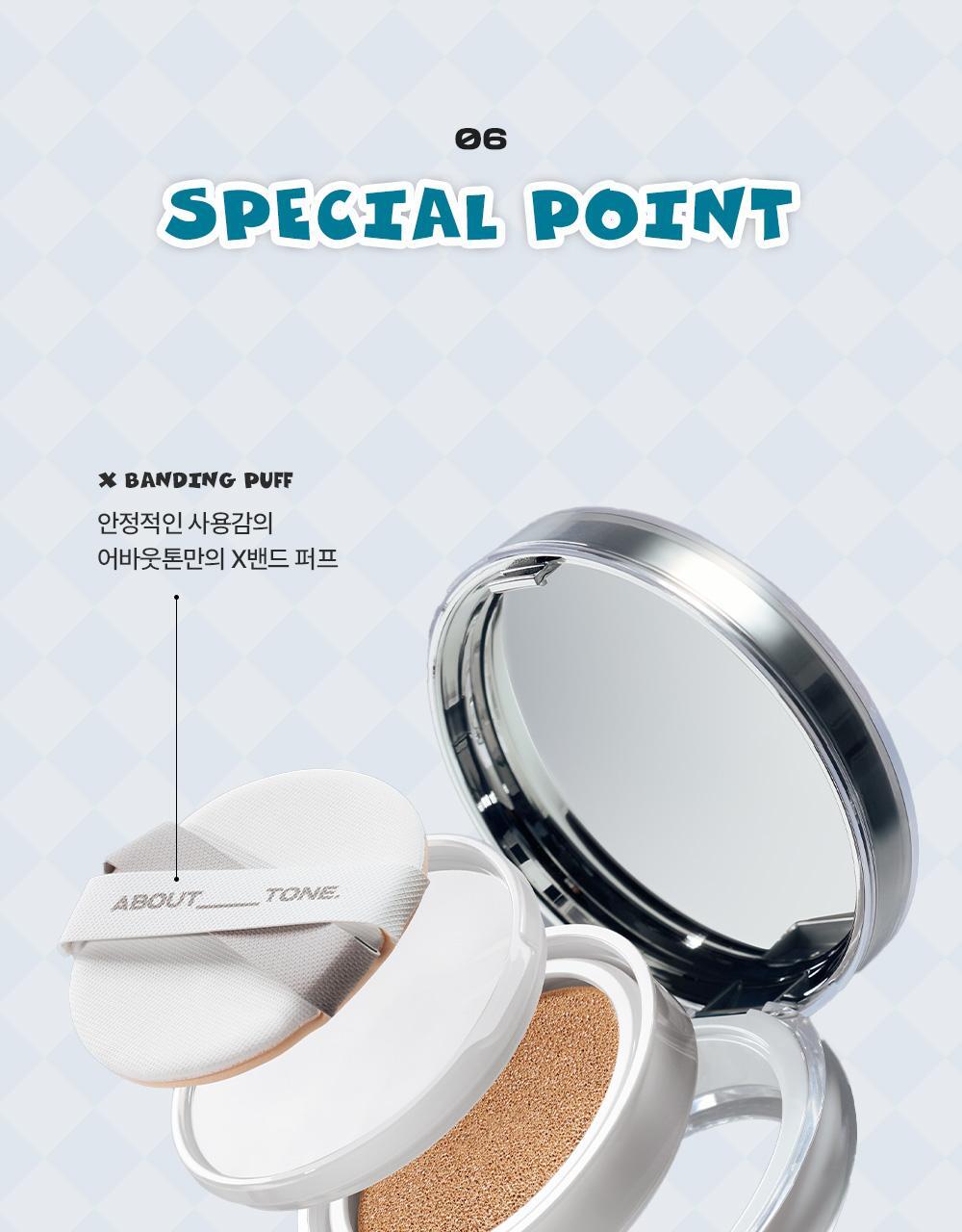 ABOUT TONE - Skin Layer Fit Cushion (Pokémon Collaboration)