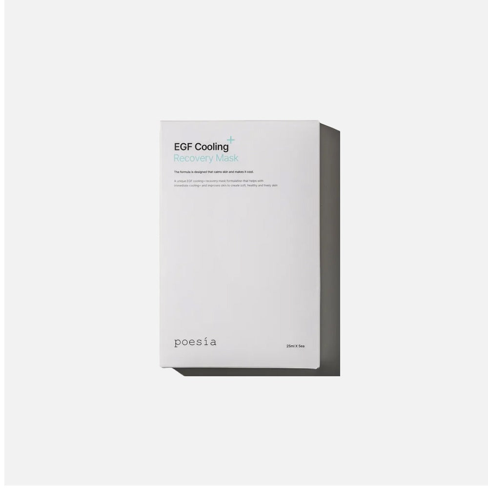 poesia - EGF Cooling+ Recovery Mask (25ml × 5ea)