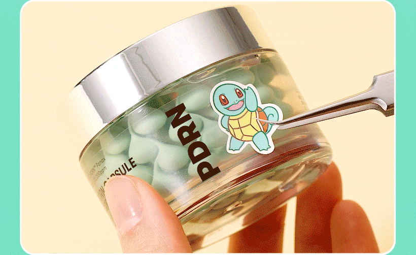 VT - PDRN Hydrogel Mask 4ea + Sticker (Pokémon Collaboration)