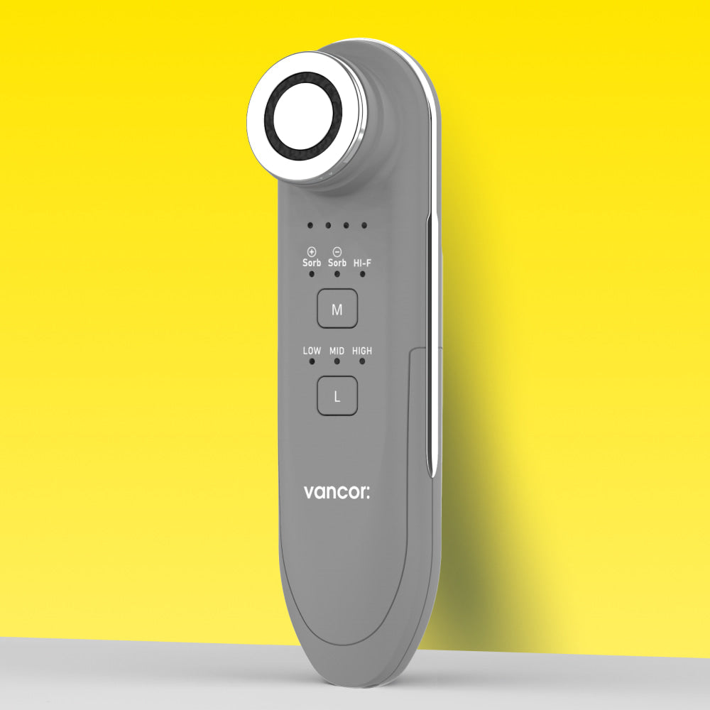 VANCOR Lirihill High-Frequency Facial Massager — Grey