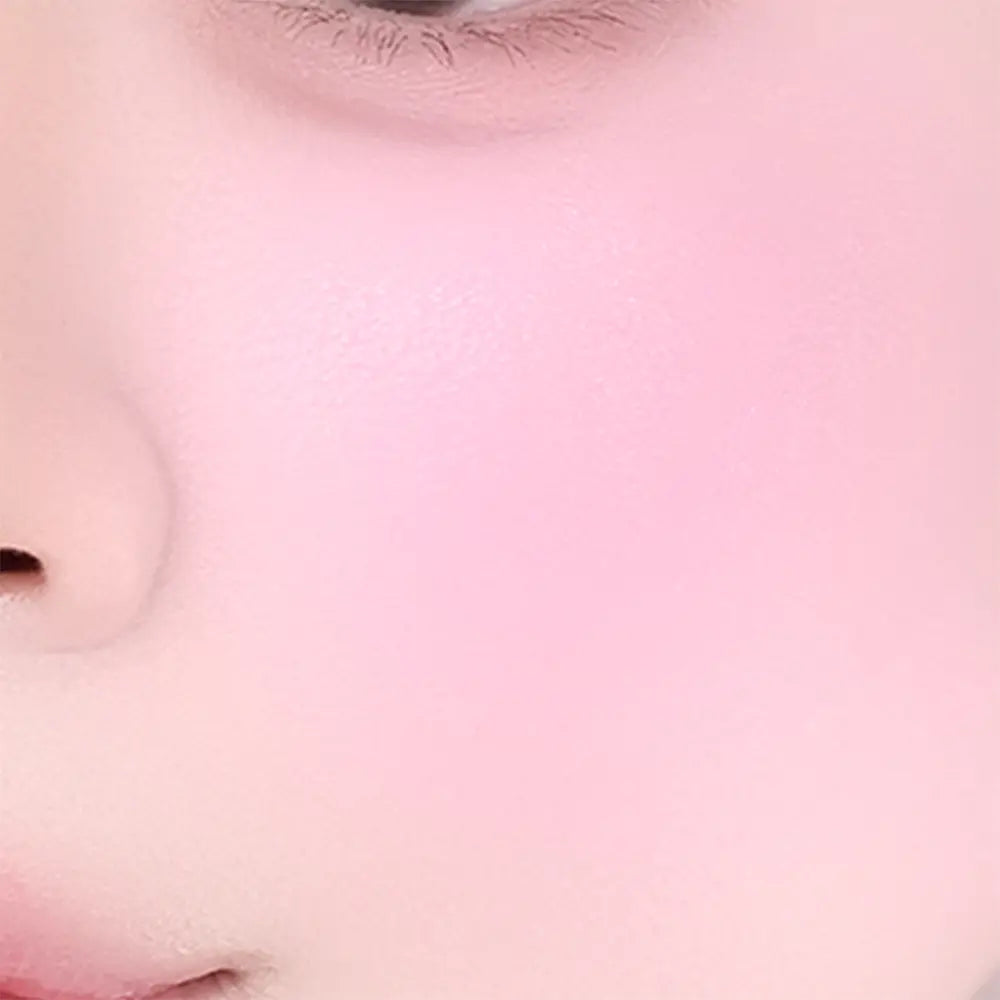 Love Fleur Pawming Blush (2.4 g) — 01 Pink Bunny actual manufacturer shade swatch.