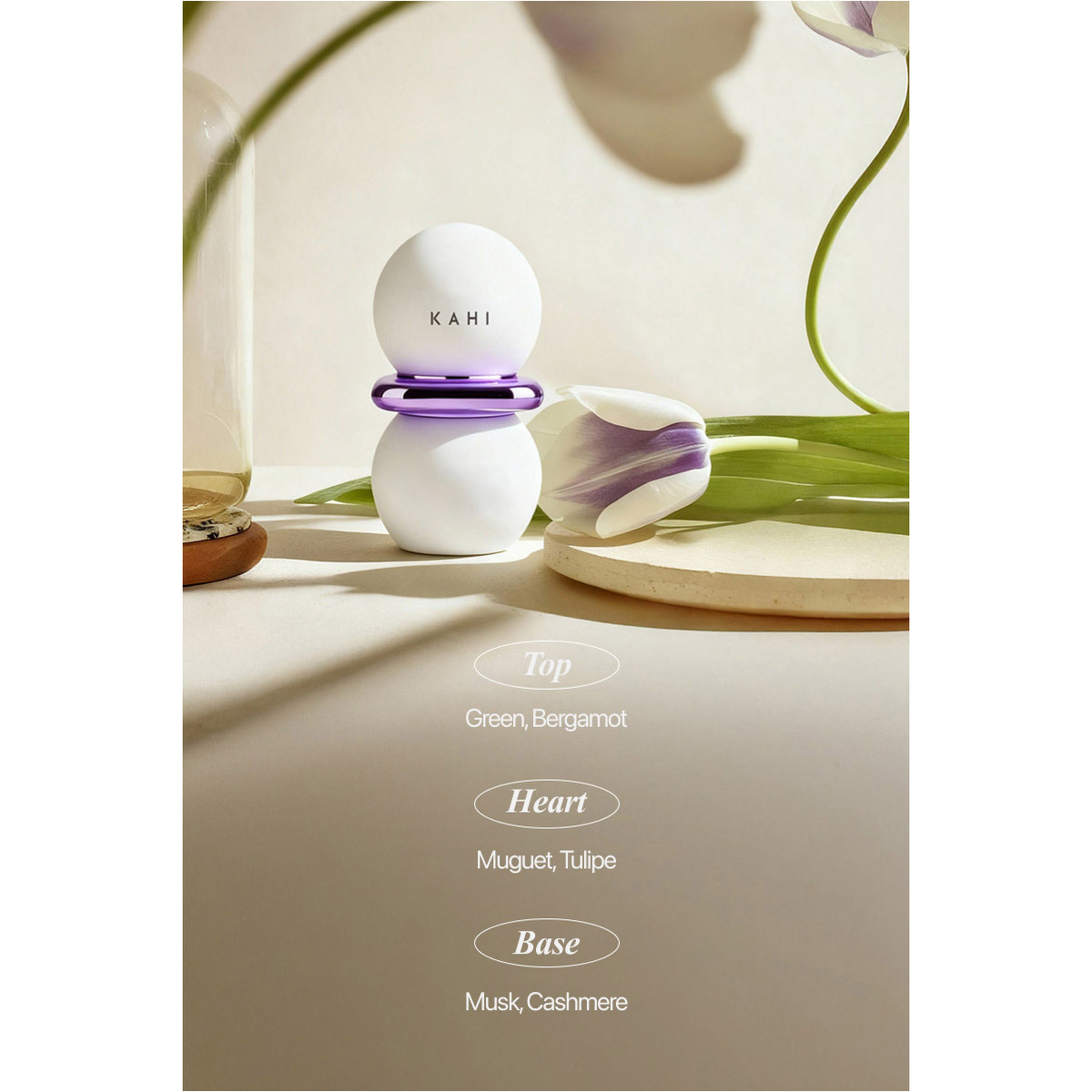 KAHI Bluquatica Solid Perfume 2g: one Tulis perfume with its native fragrance notes.