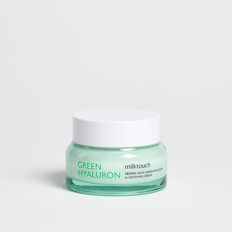MILKTOUCH Hedera Helix Green Hyaluron 6s Soothing Cream 50g - exact single sale unit.