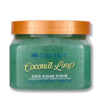 Tree Hut Shea Sugar Scrub Coconut Lime complete original510g jar