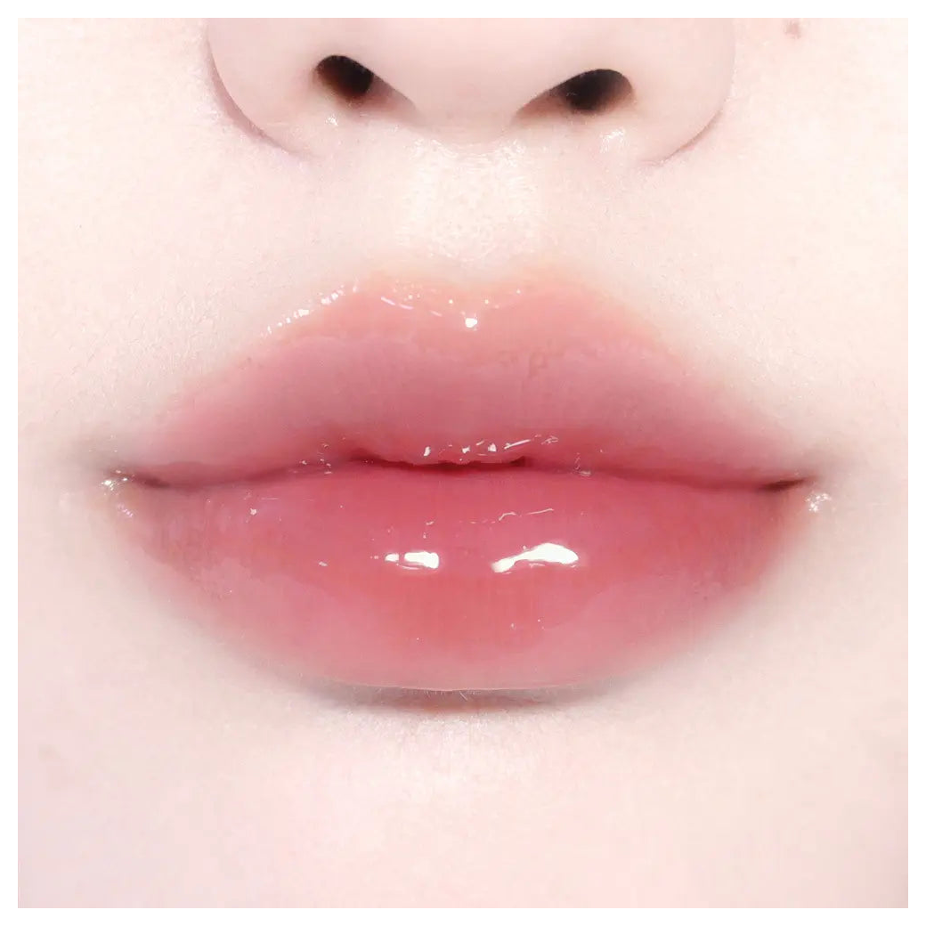 BBIA Over Glaze 11 Cherry Plop actual lip-wear color sample; not a bottle front photograph