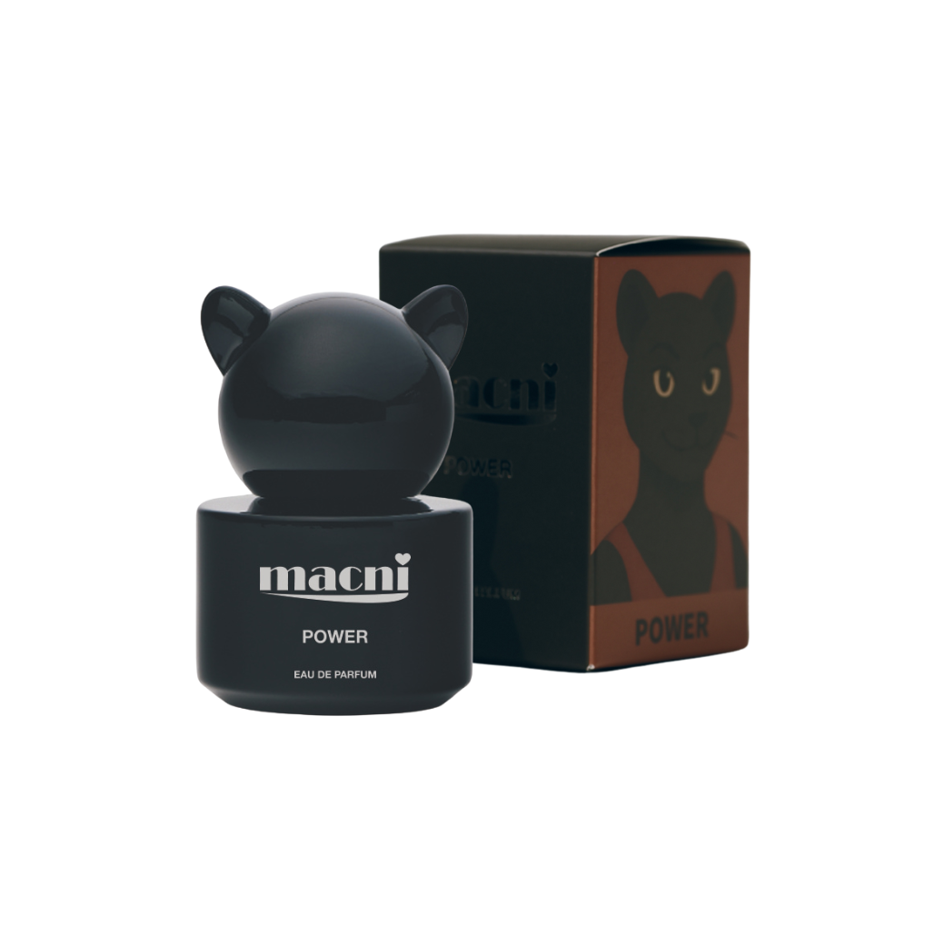 macni POWER Eau de Parfum complete original bottle and carton