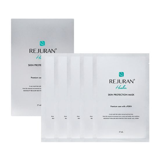 REJURAN Healer Skin Protection PDRN Mask 5 Sheets genuine exact sale-unit photograph.