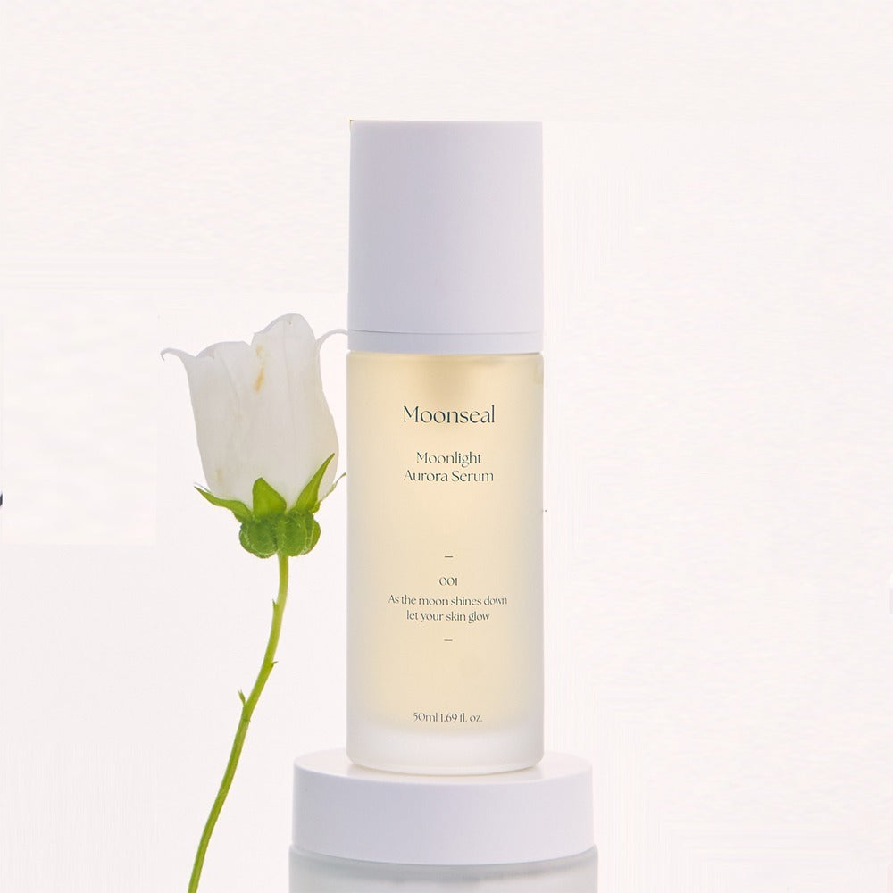 Moonseal Moonlight Aurora Serum 50ml original single bottle; exact front label and capacity intact.