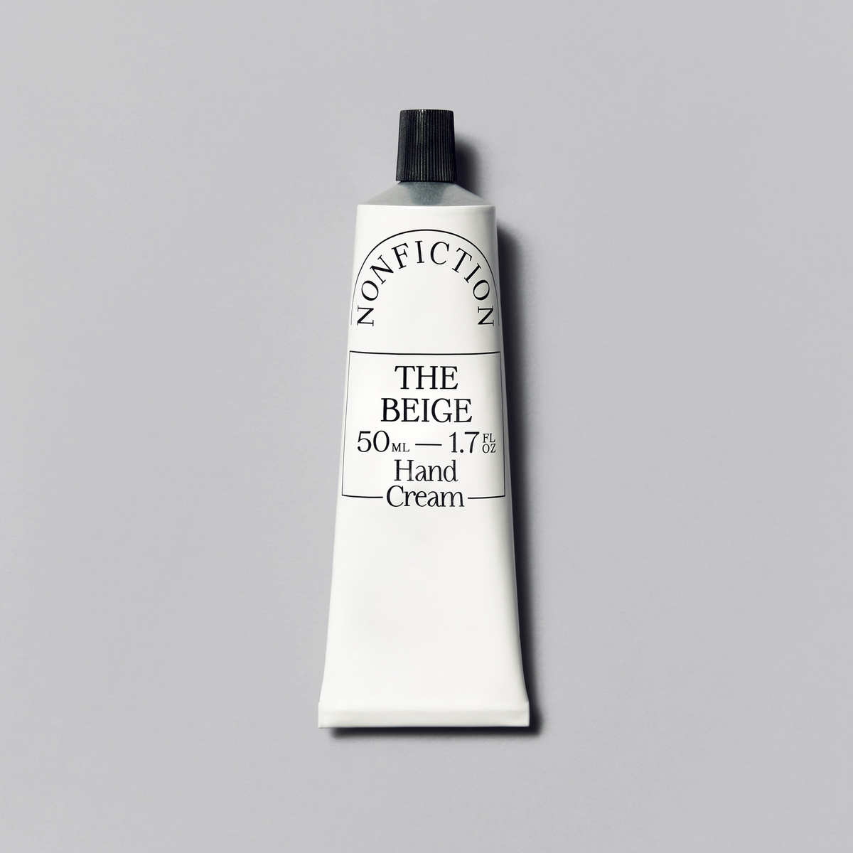 NONFICTION The Beige Hand Cream 50ml single tube; exact fragrance and capacity labels intact.