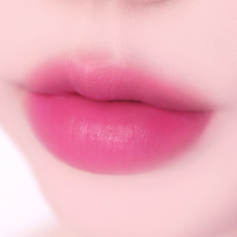 fwee Pink Obsession Stay-fit Lip Tint Semi Matte M06 Bay Pink, genuine exact lip shade photograph.