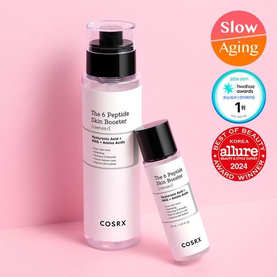 COSRX The 6 Peptide Skin Booster Serum150ml with the actual30ml mini; whole original kit.