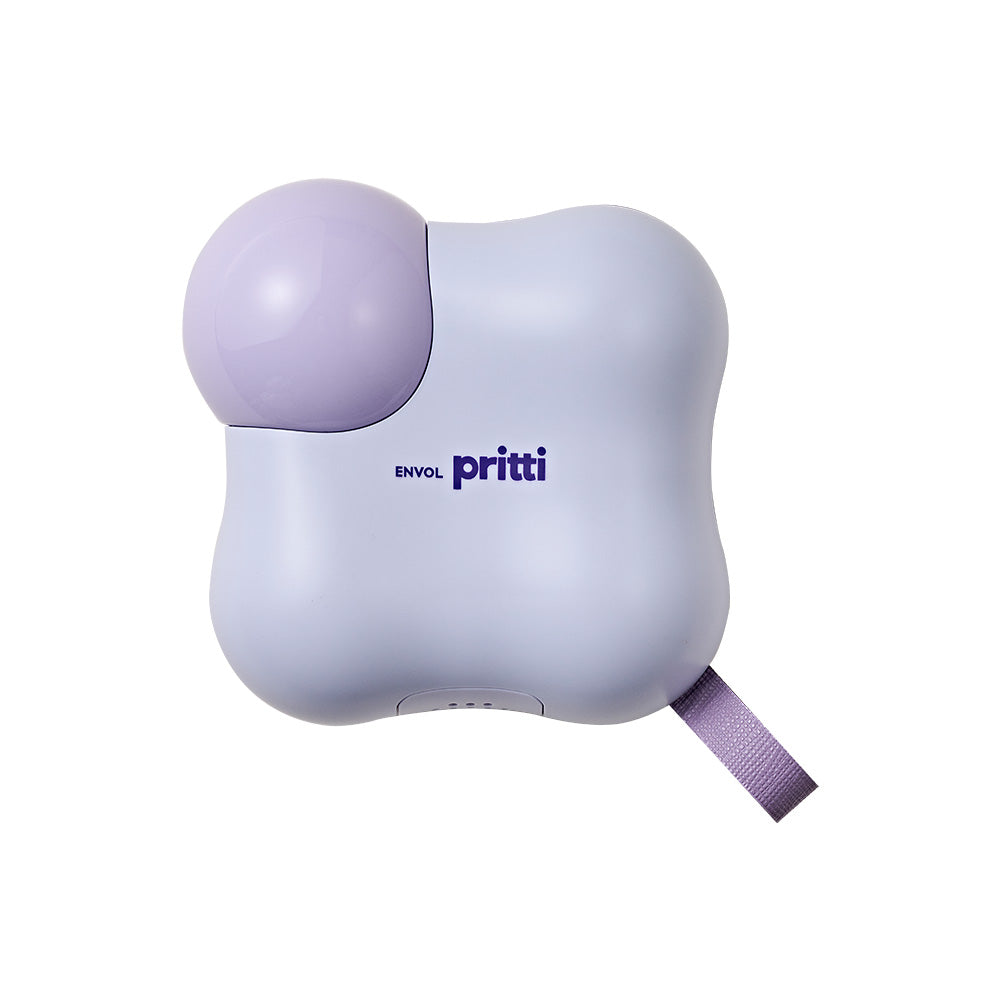 ENVOL pritti in Lavender Violet with protective cap.