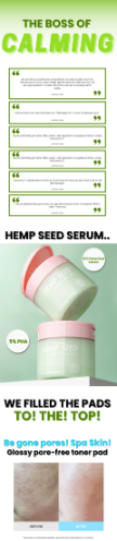 LALARECIPE - Hemp Seed Purifying Pad