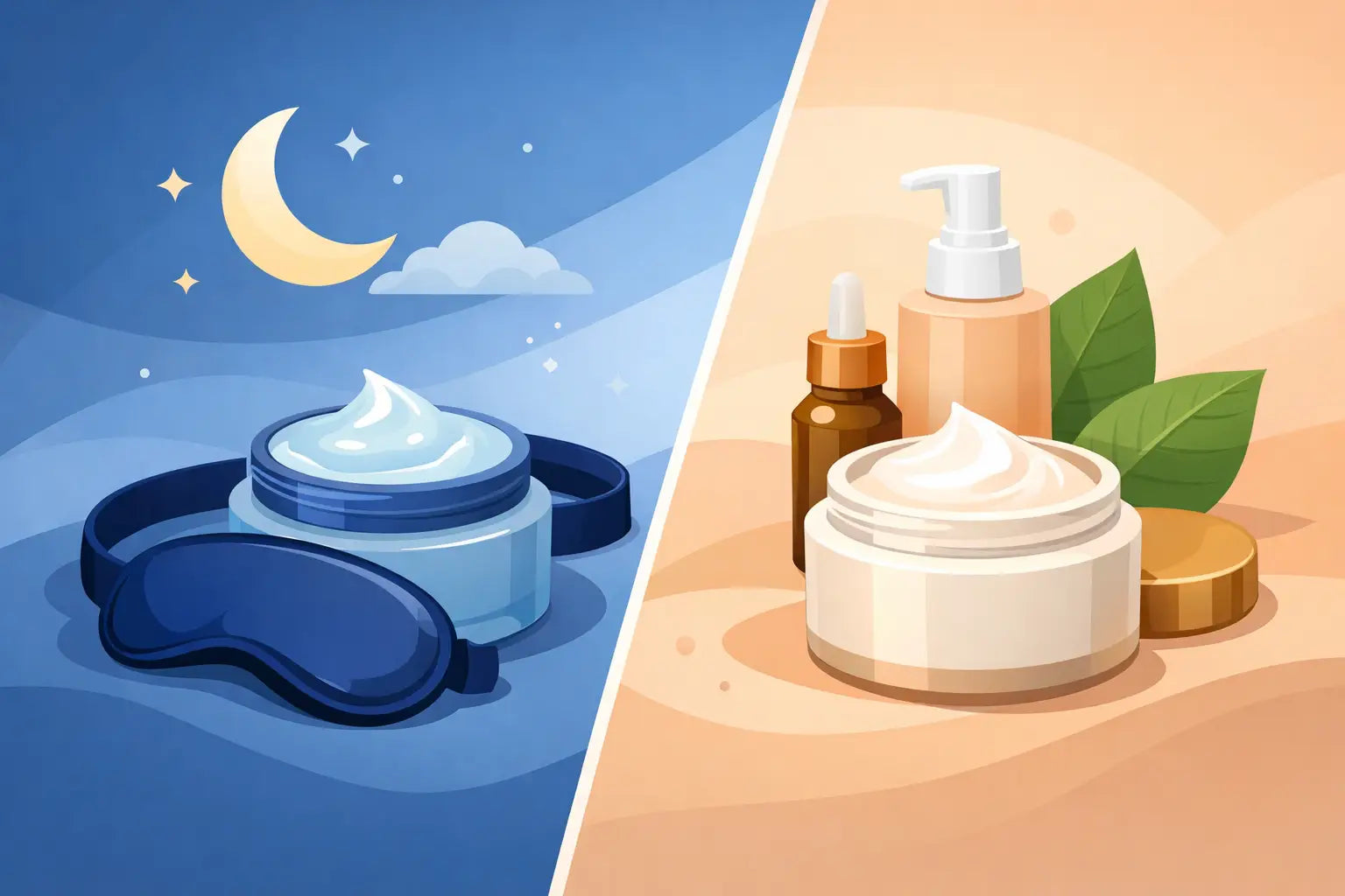 Sleeping Mask vs Moisturizer: What to Use