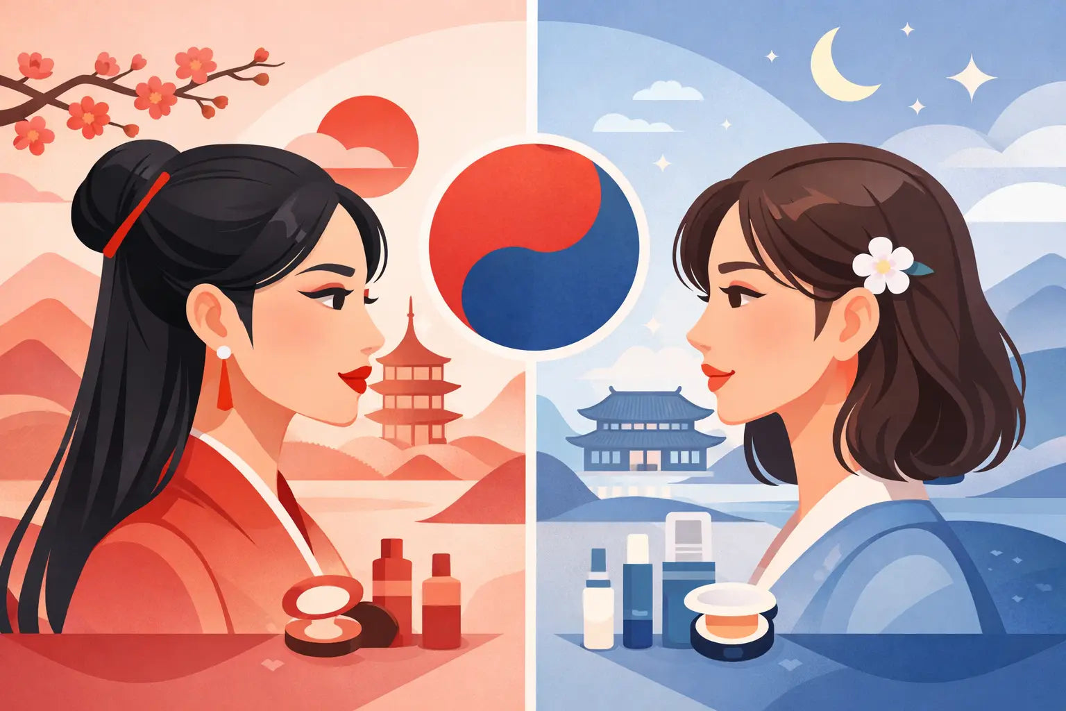Chinese Beauty vs Korean Beauty Compared