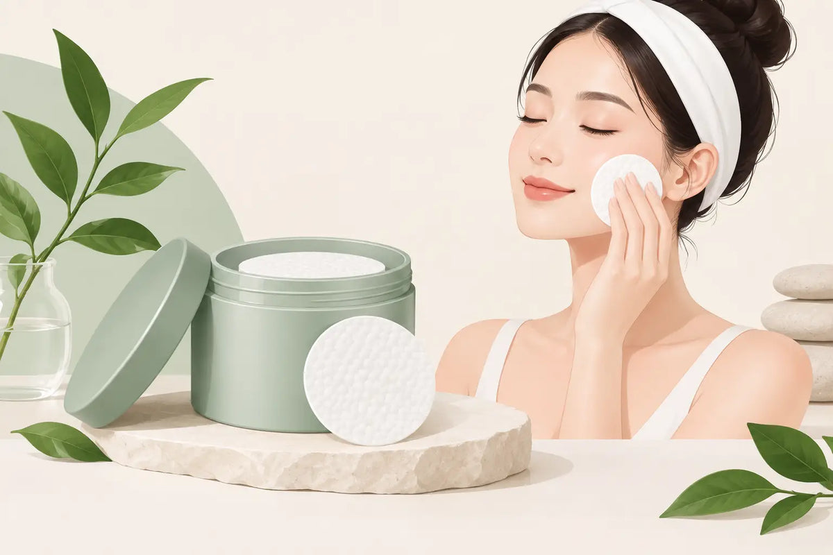 Korean Exfoliating Pads for a Refined Routine