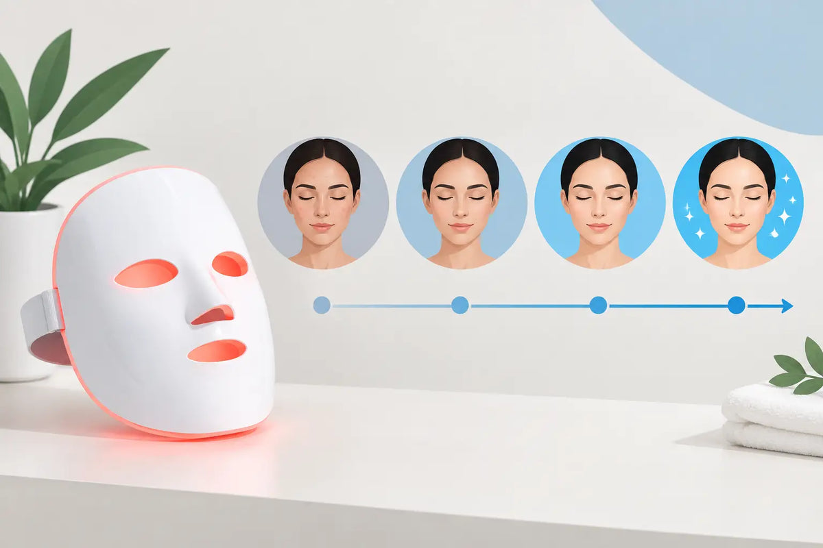 LED Mask Results Timeline: What to Expect
