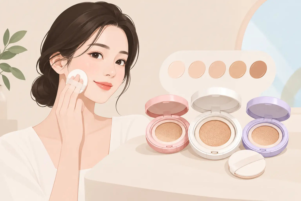 A Guide to Korean Cushion Shades That Actually Match