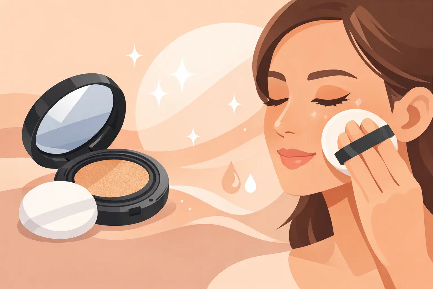 How to Use a Cushion Compact for Fresh, Even Skin