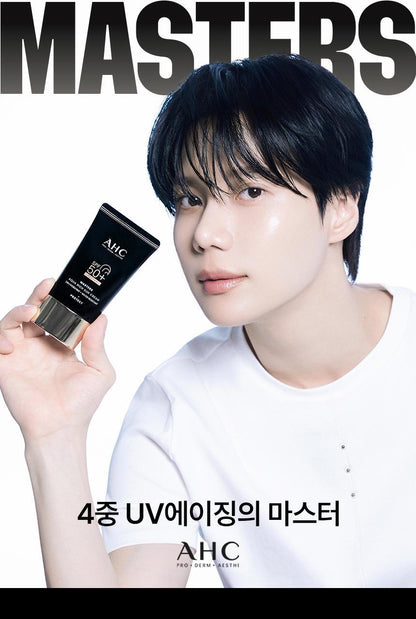 AHC - Masters Aqua Rich Sun Cream 50ml (1+1) (+ Pikachu Pin Mirror) (Pokémon Collaboration)