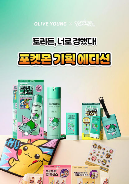 Torriden - Balanceful for Men Cica Fresh All-in-One 200g + Mini 20g + Sports Towel (Pokémon Collaboration)