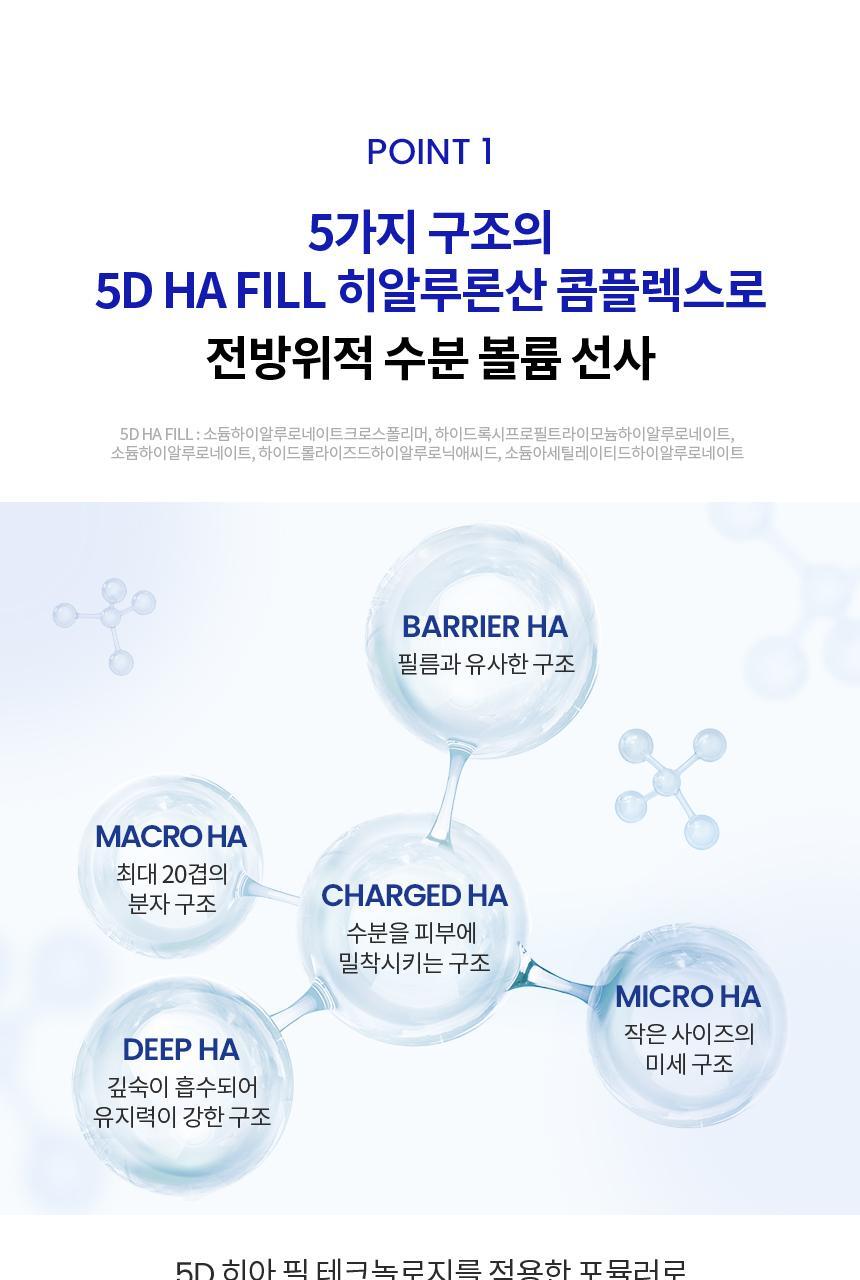 AHC - Pro Shot Hyaluro-Deep Volume 5 Eye Cream for Face 30ml + Serum 10ml