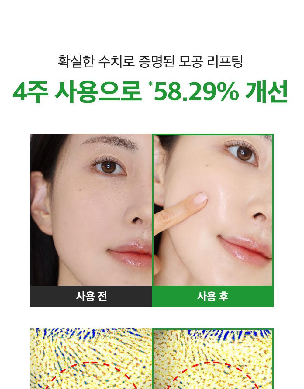 SUNGBOON EDITOR Green Tomato NMN Pore Lifting Ampoule 40ml (1+1)