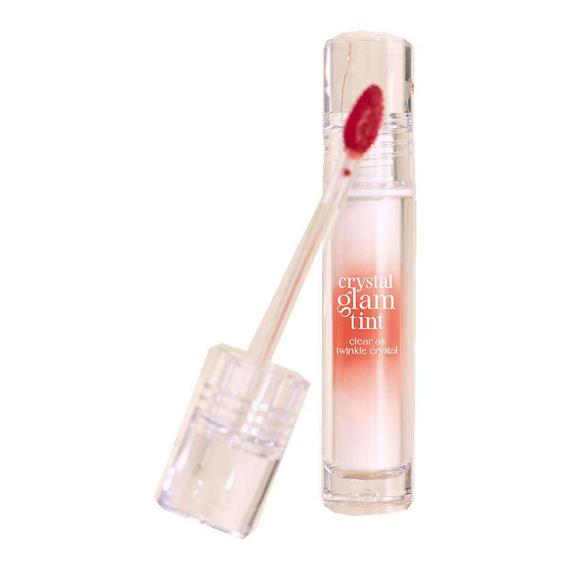 CLIO Crystal Glam Tint Luxury Koshort Edition 15 Grooming Peach Opal, one 3.4g tint.
