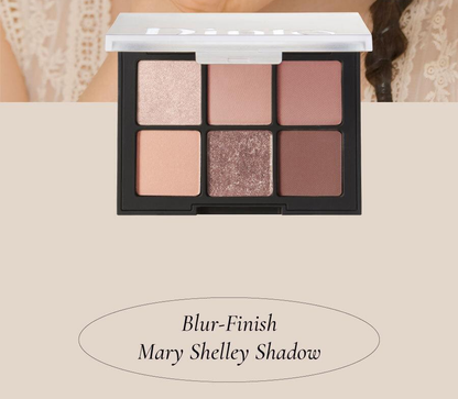 Dinto Blur-Finish Shadow 705 Mary Shelley — exact six-pan palette.