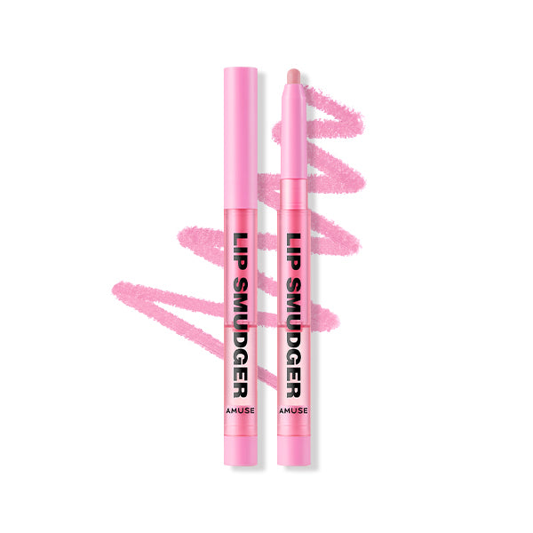 AMUSE Lip Smudger 05 Boksoonga Milk — exact pencil shown capped and open.