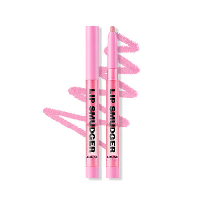 AMUSE Lip Smudger 05 Boksoonga Milk — exact pencil shown capped and open.