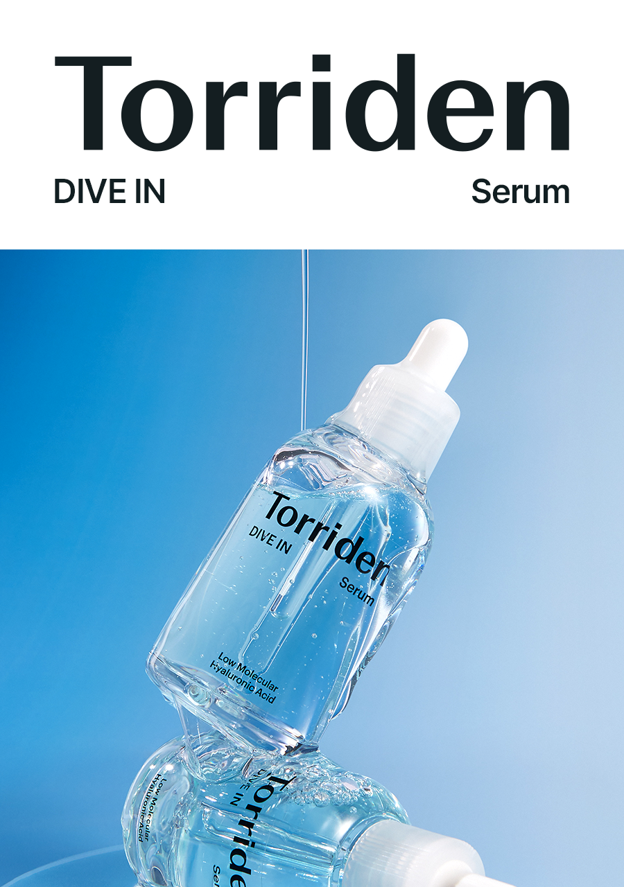 Torriden - DIVE-IN Low Molecule Hyaluronic Acid Serum 50ml + Refill 50ml + Skin Booster 50ml + Balance Full Cream 20ml