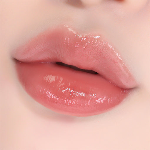 AMUSE Dew Tint 13 Dew Boksoonga original lip swatch.