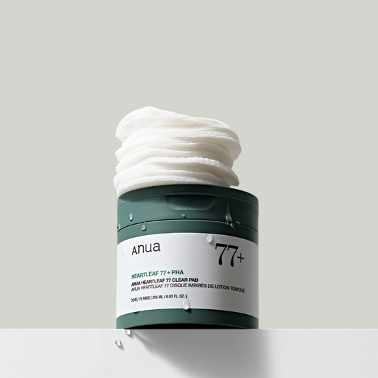 Anua Heartleaf 77 Clear Pad original 70-pad jar.