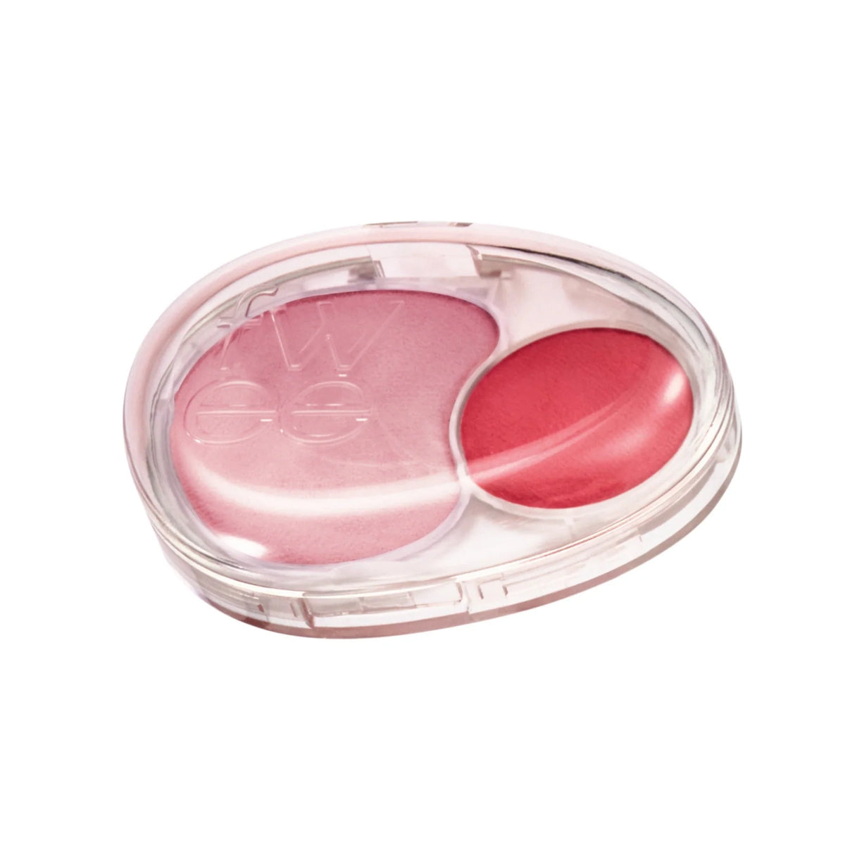 fwee Mellow Dual Blusher RD01 Follow Me, original single compact front.