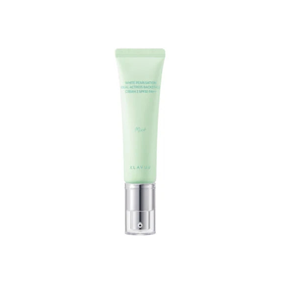 KLAVUU Ideal Actress Backstage Cream Mint, original whole tube front; one selected 30ml shade.
