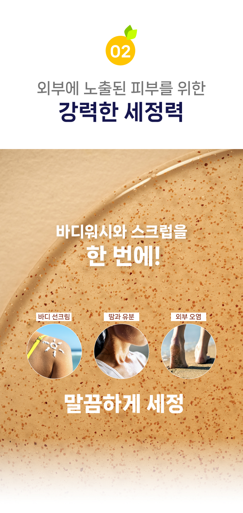 ILLIYOON Fresh Moisture Scrub Wash original cleansing and scrub information panel.