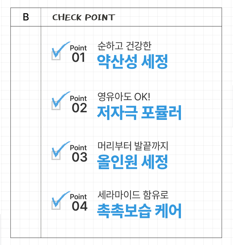 ILLIYOON Ceramide Ato 6.0 Top to Toe Wash original four-point product information panel.
