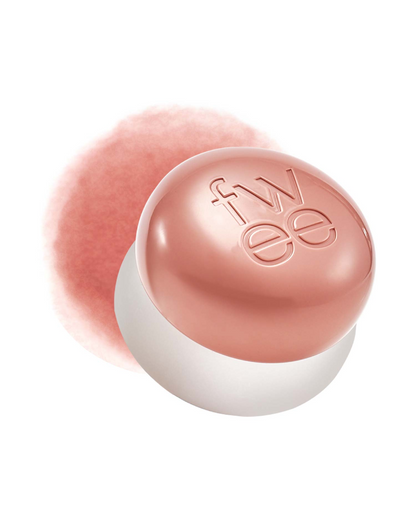 fwee Lip &amp; Cheek Blurry Pudding Pot in ND04 My, with its matching color swatch.