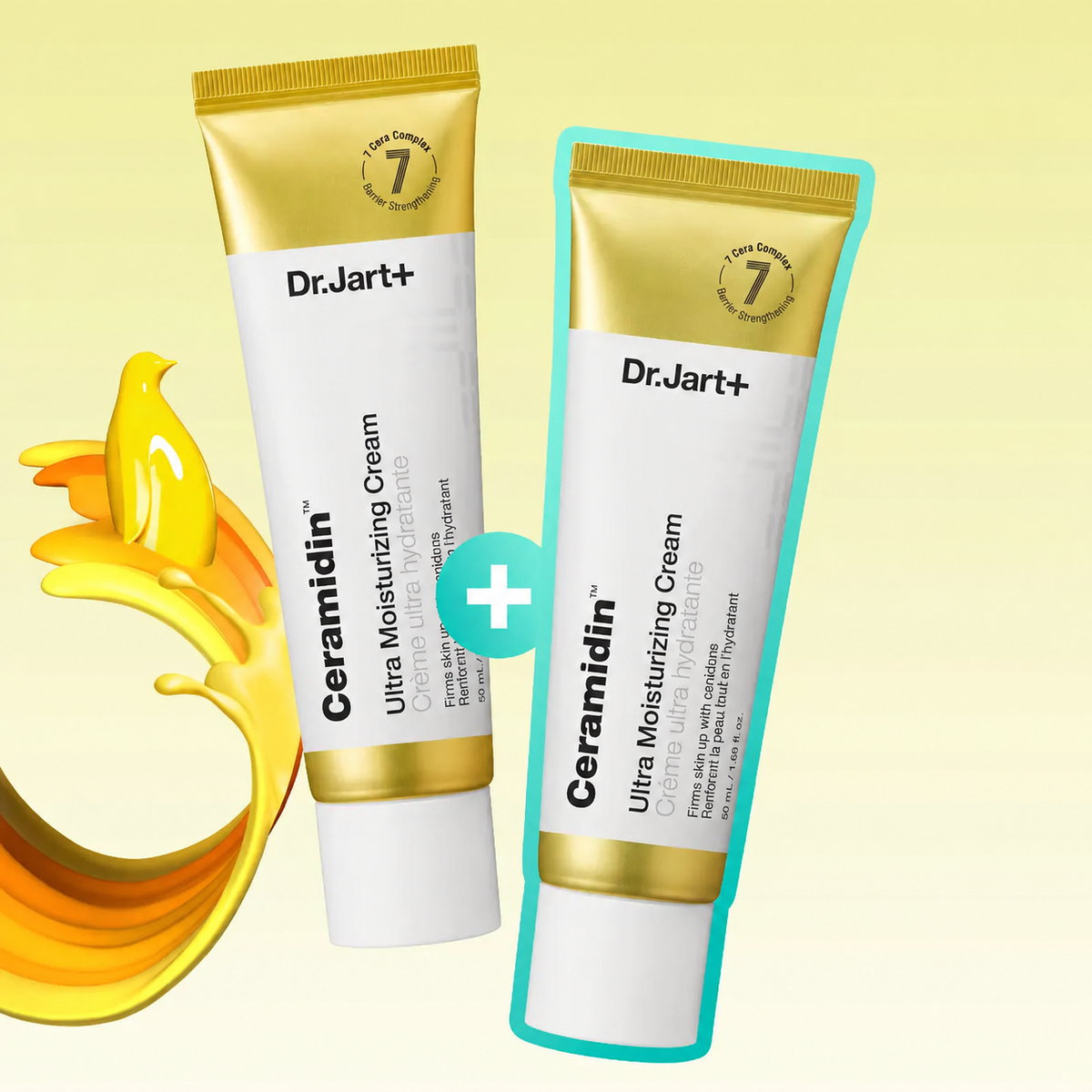 Dr.Jart+ Ceramidin Ultra Moisturizing Cream 50ml Duo.