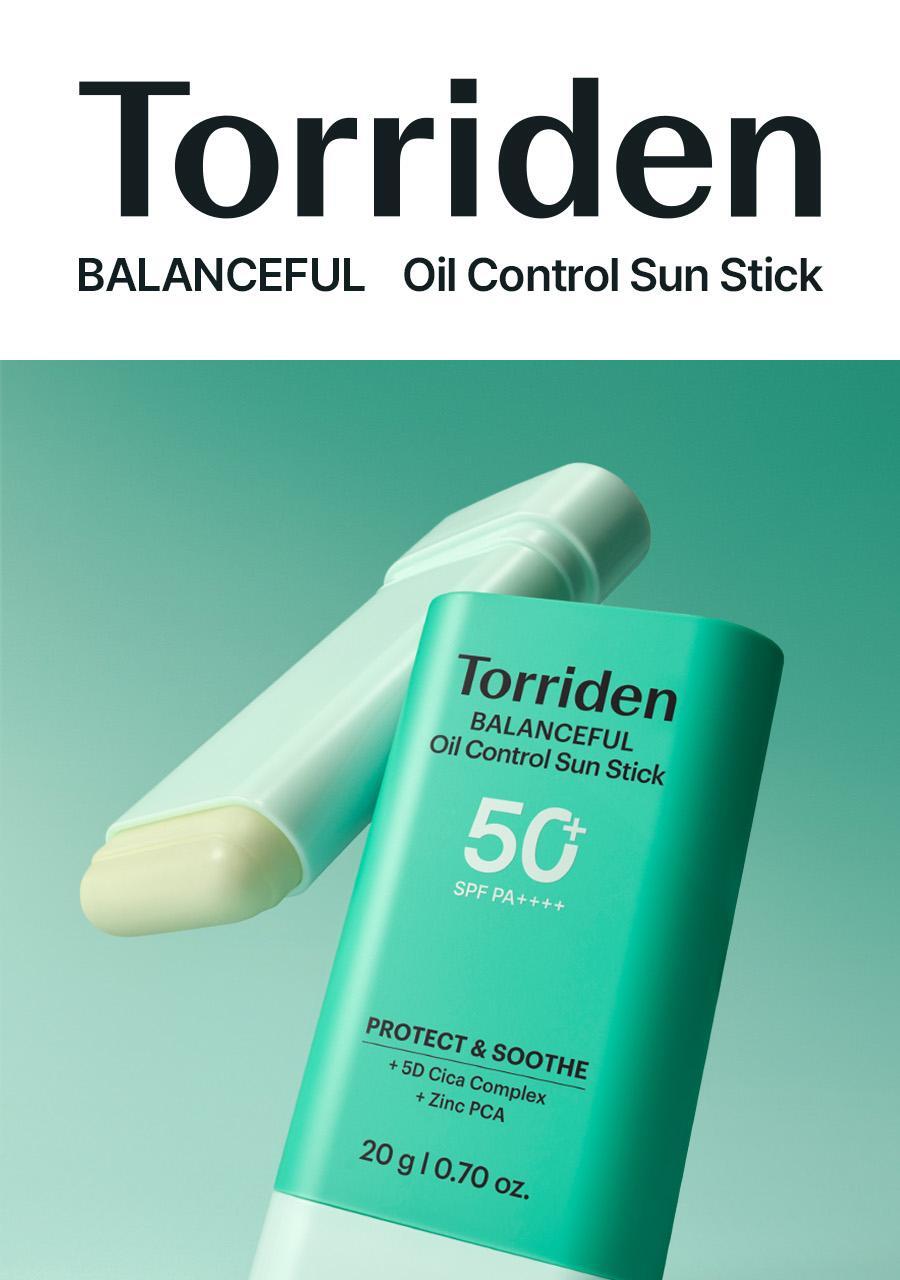 Torriden - Balanceful Oil Control Sun Stick 20g + Bulbasaur Luggage Tag (Pokémon Collaboration)