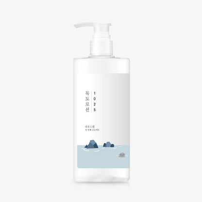 ROUND LAB 1025 Dokdo Lotion, 400ml pump bottle.